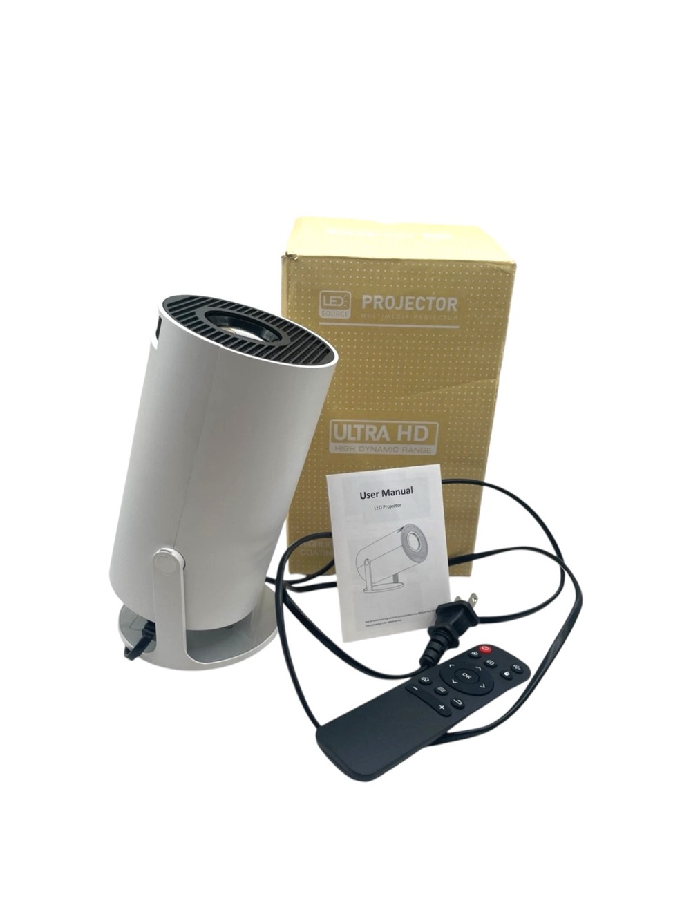 Ultra LED Mini MultiMedia Projector Dynamic Range White Led Source - Picture 2 of 6